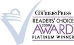 Voted #1 Florist Evansville Courier & Press Reader's Choice Awards 2009