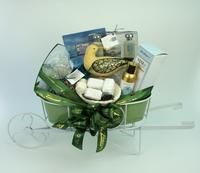 Grand Prize - Zeidller's Custom Spa Basket, a flower bouquet, and a palm sized digital video camera!