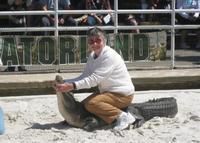 Mom, grandma, greatgrandma on a gator