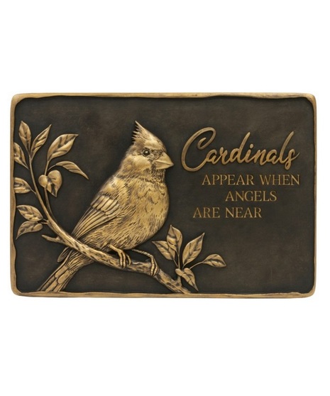 Cardinals Appear Memorial Stone