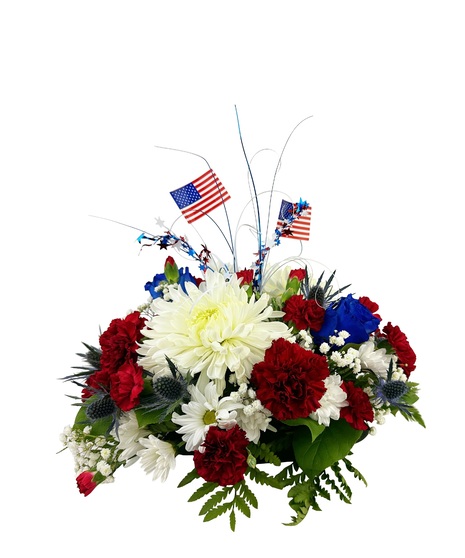 PATRIOTIC TABLE PIECE