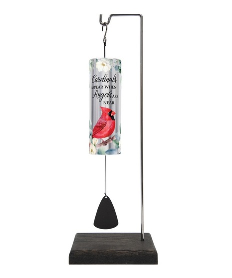 Cardinals Appear Mini Cylinder Sonnet with stand