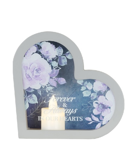 Forever-Heart Shadow Box Lantern