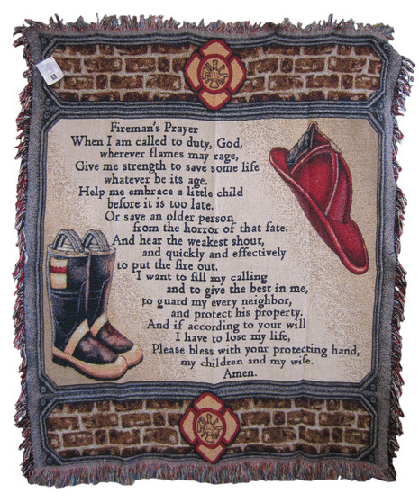 Afghan - A Firefighter's Prayer