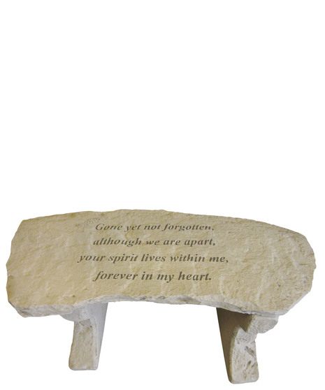 Stone Bench - Gone yet Not Forgotten