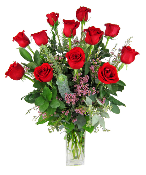 Dozen Premium Red Roses | Evansville IN Flower Delivery