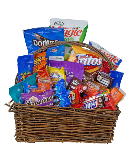 A Fall Snack Attack Gift Basket