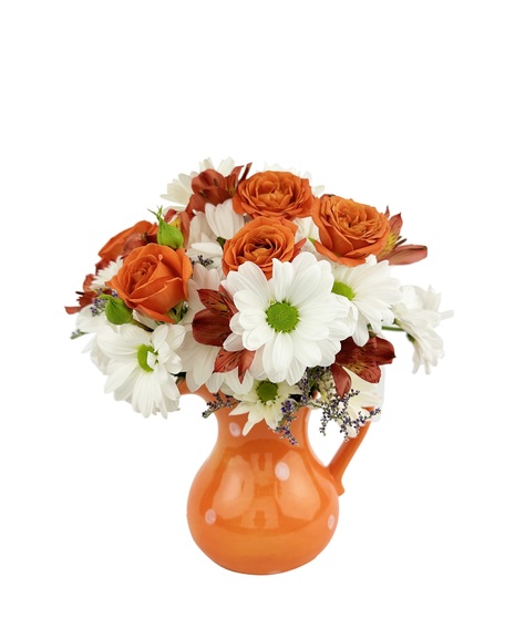 Pick from four colors: red, green, orange or yellow.