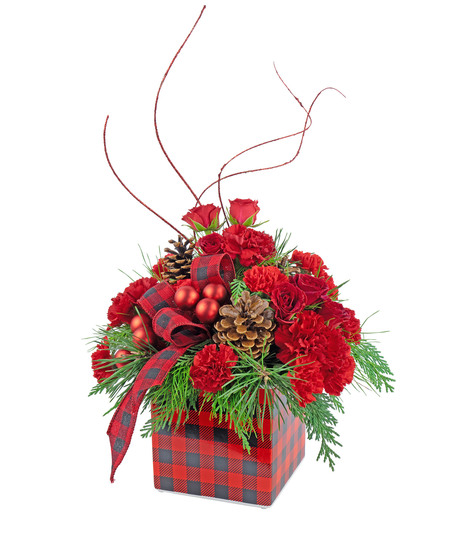 Lift their spirits with this long lasting fresh floral arrangement. 