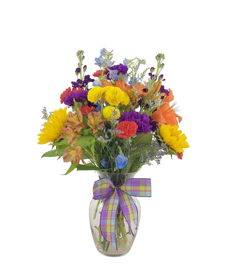 Bright bold colors perfect to brighten someone's day