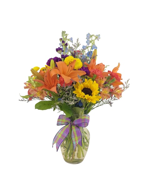 Bright bold colors perfect to brighten someone's day