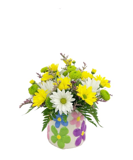 This piece feels like sunshine in a vase.