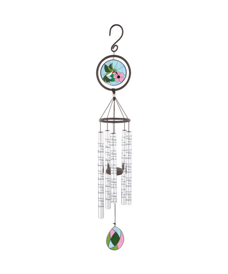 Stained Glass Sonnet Windchime - In Our Hearts