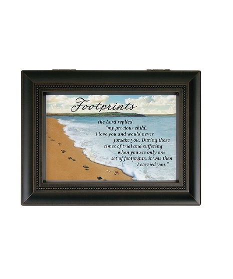 Footprints Music Box