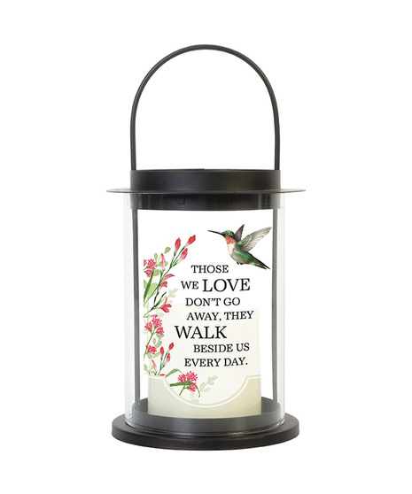 Walk Beside Us - Cylinder Lantern