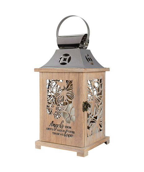 Angels from Above Cutout Lantern