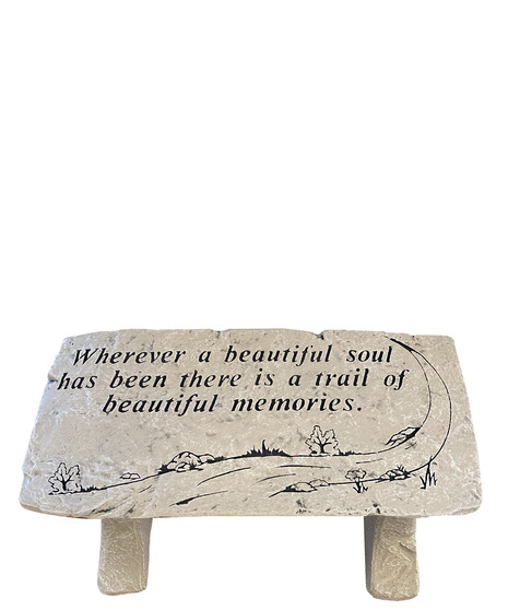 Stone Bench - Wherever A Beautiful Soul