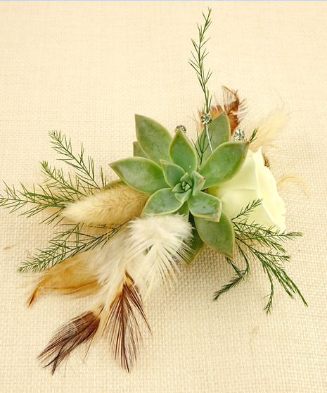 Rustic Corsage