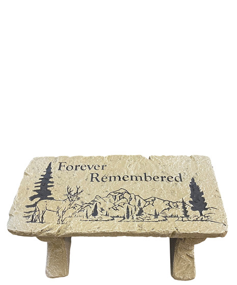 Stone Bench - Forever Remembered