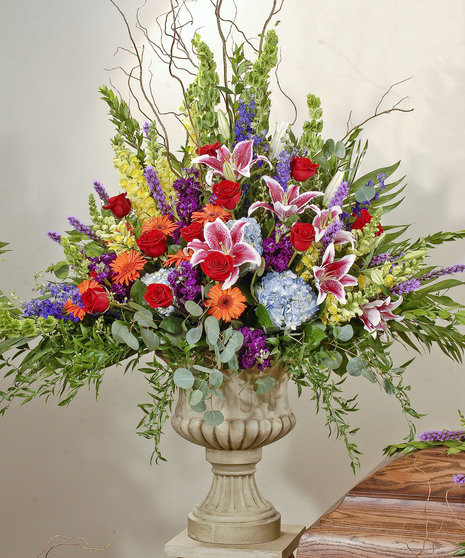 Heavenly Garden - Urn Arrangement