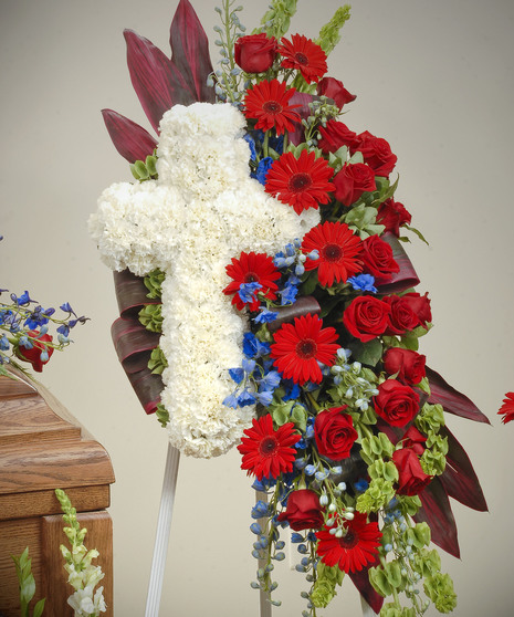 Patriotic - Easel Cross