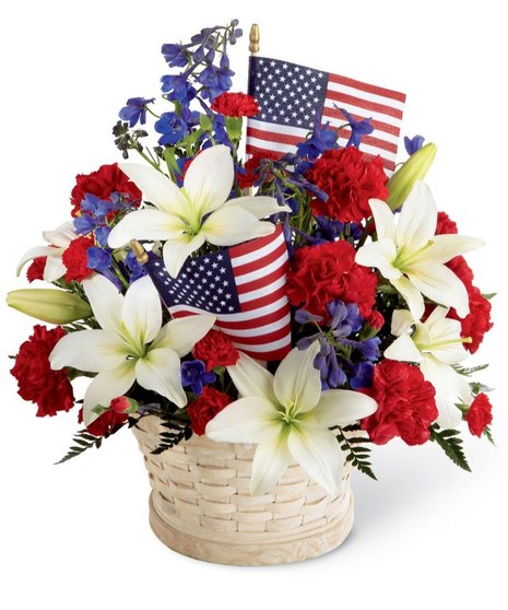 Patriotic - Fresh Basket