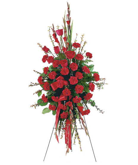 Rose Mixed Floral Easel
