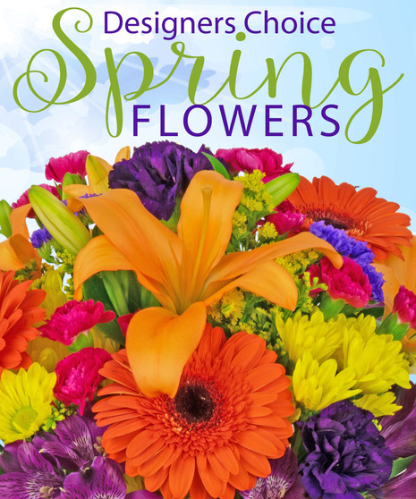 Custom Designed Spring Bouquet