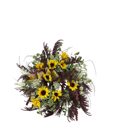 Sunflower Wreath