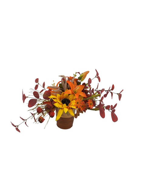 Sunflower and Lily